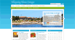Desktop Screenshot of novascotiacottages.info